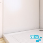 Lot de 5 panneaux muraux pour salle de bains en aluminium blanc - 90x210cm - wall'it Aurlane - PACP282