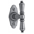 Bouton nevers bouvet sur platine - fer patiné - 12666