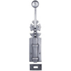 Verrou rustique 1307 BOUVET 250 mm - fer patiné - 20718