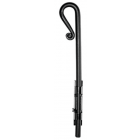 Verrou douille hyper renforcé à visser bourg mermier - 16x400 mm - noir - 461402