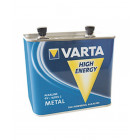 Pile alcaline métal 6v 4r25.2 varta - 435101111