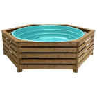 Piscine pour enfants 900l – bleu 