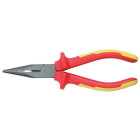 Pince à bec demi-ronds longueur isolé 1000V KS TOOLS poignée bi-composants - 117.1117