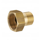 Raccord compteur 2 pièces mâle M1/2' (15x21) femelle écrou libre F3/4' (20x27) NOYON & THIEBAULT - 225-2015L1