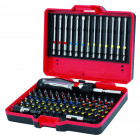 Lot de 6 jeux de 86 embouts de vissage 1/4 promac - bc-86/6
