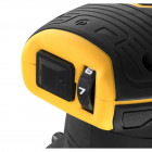 Ponceuse excentrique xr 18v 125 mm brushless dewalt - 2 batteries 5.0ah + coffret tstak - sans chargeur - dcw210p2-qw