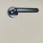 Poignée de porte design finition aspect noir mat davia - katchmee