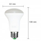 Ampoule led e27 r63 8w 220v 120 - couleur eclairage au choix