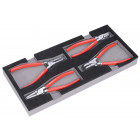 Module mousse 1/3 de 4 pinces circlips sam - 190j4mm