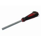 Clé à douille emmanchée bimatiere 6 pans 13 mm avec clip inox fme SAM - 291T13FME