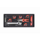 Module mousse 1/3 de clés mâles et accessoires SAM - 62R72MM