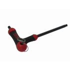 Clé male 6 pans a tête sphérique poignée en l 5 mm SAM - 67PT5FME