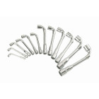 Jeu de 12 clés a pipe débouchée 7 a 24 mm 6x6 pans SAM - 94SDJ12