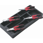 Module abs 1/3 de 4 pinces chromées polies SAM - P5J4M