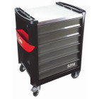 Servante 6 tiroirs grise SAM - SERVI630NG