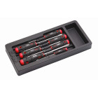 Jeu de 7 tournevis fente et phillips® vendus en module abs 1/3 SAM - TA1M