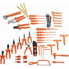 Caisse textile 30l avec 45 outils isoles 1000v SAM - Z45TVS