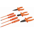 Composition 7 outils isoles dans sacoche toile SAM - Z7PTE