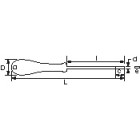 Tournevis SAM isolé 1000 volts - ZTBFME