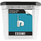 Attache câble essbox scell-it à clouer - boite de 100 - ex-9340141014