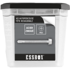 Vis ESSBOX SCELL-IT Autoperceuse - zingué blanc - Tête hexagonale - Ø4,5 mm x 25 mm - Boite de 500 - EX-94704148025
