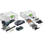 Scie sauteuse sans fil psc 420 hpc ebi-set carvex - batterie 4ah + chargeur rapide + systainer 13 accessoires + systainer - 576523