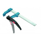 Presse rapide à levier URKO - serrage 200mm - saillie 107mm - rail 35x8mm - 4003L