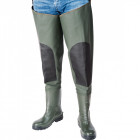 Bottes cuissardes sécurité SINGER PVC lourd S5 SRC - Hauteur 90 cm - Embout acier - Taille 46 - COME