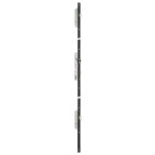 Serrure 3 points TF3 pêne dormant 1/2 tour 45 mm STREMLER pêne C perroquet+fourreau U24x6 Axe 26 - 6470.41.4C