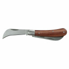 Couteau d’électricien a 2 lames - manche bois - STHT0-62687