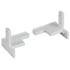 Sachet de 5 pré-accessoires pour dormant BILCOCQ - rehau gris pour seuil PL60RT - hauteur 20 mm - PER60-L10-S