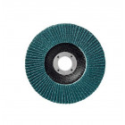 10 disques lamelles lamdisc convexe d.115x22,23mm grain 80 support fibre