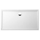 Receveur FUTURION FLAT ultraplat - Dimensions : 120 x 80 cm - Rectangulaire - Couleur : BLANC