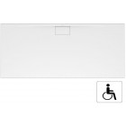 Receveur ARCHITECTURA METALRIM ultraplat - Dimensions : 90 x 90 cm - Carré - Couleur : BLANC