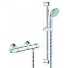 Ensemble thermostatique G1000 avec barre TEMPESTA - Chromé