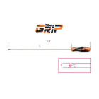 Tournevis phillips betagrip à lame longue art.1262l ph=2m d=6mm l=400mm beta 012620209