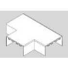 T pour Moulure Electrique PVC 10x30 mm