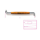 Tournevis coudé pour vis à fente 1.2x8mm L=150mm BETA 012360204