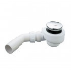 Bonde de douche 50 turboflow capot abs chromé