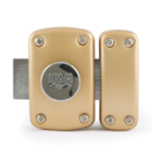 Verrou B5 bouton - cylindre 35mm s'entrouvrant KA1 3 clés - IFAM - 26352