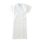 Blouse femme manches courtes blanches 65/35 polyester/coton lafont - 8ydaby3blanc