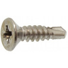Boîte 200 vis auto-perceuses tête fraisée pozidrive acton - pz4.8 x 19 mm - 624324.8x19