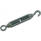 Tendeur à cage standard acier zingué 1 oeil / 1 crochet Ø6 mm VISO - TOC6E Tendeur à cage standard acier zingué 1 oeil / 1 crochet Ø6 mm VISO - TOC6E