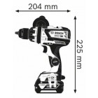 Perceuse visseuse percussion gsb 18v-110 c bosch solo - 06019g030a