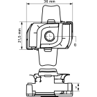 Écrou coulissant WALRAVEN BIS RapidStrut - Avec ailettes plastiques - Bague PP M10 - 651868010