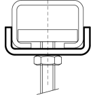 Plaques de verrouillage WALRAVEN BIS U - Ø10.5 mm - Pour rail WM1-35 - 6535110