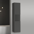 30x30x131.5(l*w*h)cm meuble salle de bain anthracite meuble colonne salle de bain à suspendre