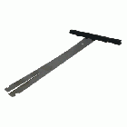 ATTACHE TABLIER A CLIPPER (Lame 8 : Noire 175)