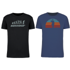 Lot de 2 t-shirt de travail BOSSEUR Evo Noir - 12232-004