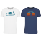 Lot de 2 t-shirt de travail BOSSEUR Evo Blanc - 12235-004